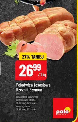 Polędwica łososiowa Rzeźnik Szymon promocja w POLOmarket