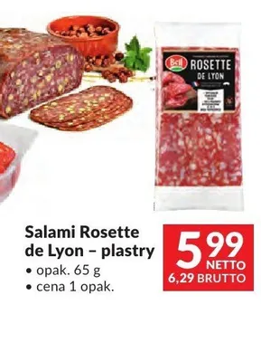 Salami Rosette de Lyon Bell plastry promocja w Makro