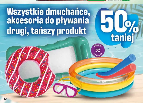 Okularki do pływania promocja w Dino