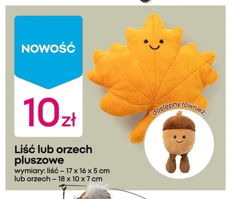 Liść pluszowy promocja w Pepco
