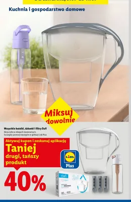 Dzbanek filtrujący Dafi promocja w Lidl