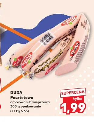 Pasztetowa drobiowa Duda promocja w Kaufland