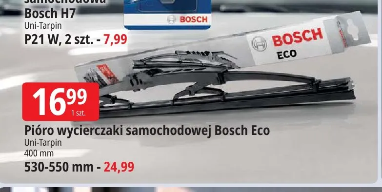 Pióro wycieraczki samochodowej Bosch Eco 400 mm promocja w Leclerc
