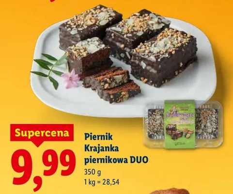Piernik Krajanka piernikowa DUO promocja w Lidl