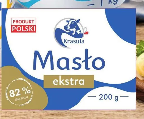 Masło ekstra 82%  promocja w Dino
