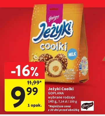 Jeżyki Coolki GOPLANA promocja w Intermarche
