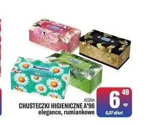Chusteczki higieniczne Regina rumiankowe promocja w Tomi Markt