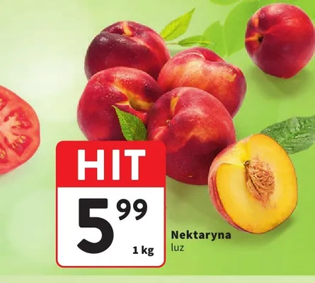 Nektaryna luz promocja w Intermarche