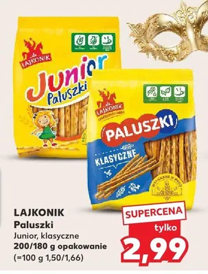 Paluszki klasyczne promocja w Kaufland