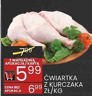 Ćwiartka z kurczaka promocja w Wafelek