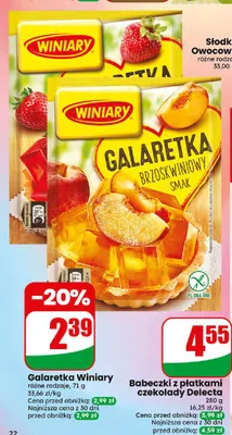 Galaretka Winiary promocja w Dino