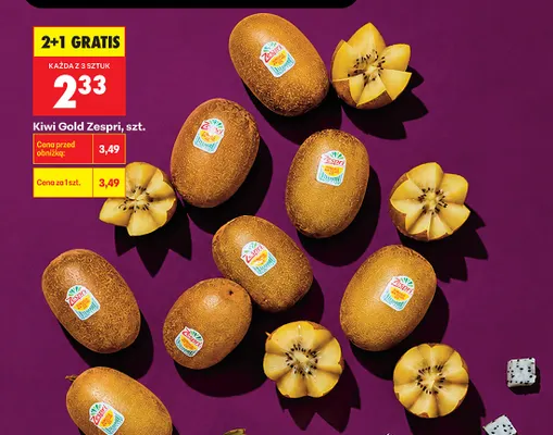 Kiwi Gold Zespri promocja w Biedronka