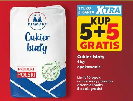 Cukier biały Diamant promocja w Kaufland