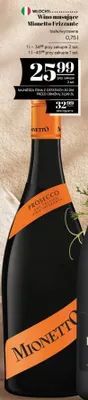 Wino musujące Mionetto Frizzante białe wytrawne promocja w POLOmarket