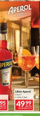 Likier Aperol promocja w Makro
