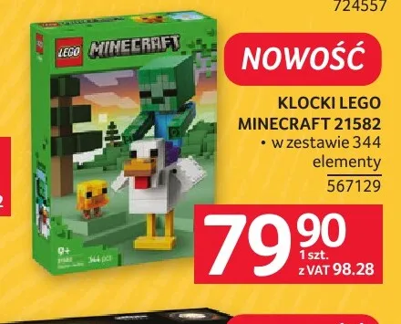 Klocki Lego Minecraft 21582 promocja w Selgros