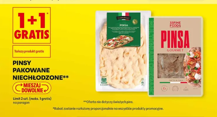 Pinsa GustoBello promocja w Biedronka