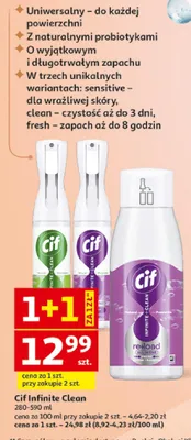 Cif Infinite Clean promocja w Auchan