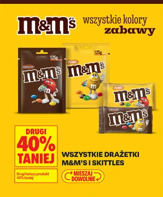 Drażetki orzechowe M&M's Peanut promocja w Biedronka