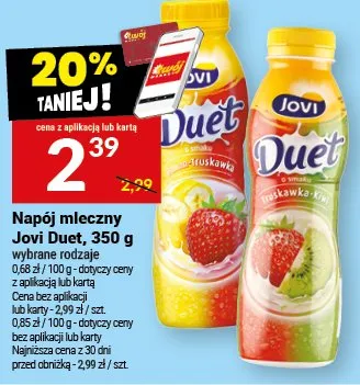 Napój mleczny wybrane rodzaje promocja w Twój Market