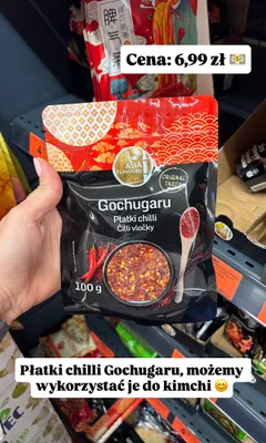 Płatki chilli Gochugaru Asia Flavours promocja w Biedronka