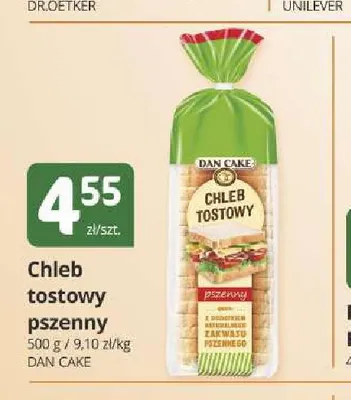 Chleb tostowy pszenny Dan Cake promocja w Marketvita