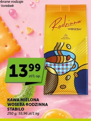 Kawa mielona Woseba Rodzinna Stabilo promocja w Euro Sklep