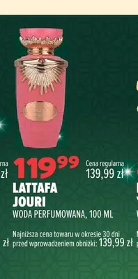 Woda perfumowana Lattafa Jouri promocja w Drogerie Natura