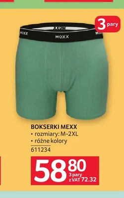 Bokserki Mexx 3-pak promocja w Selgros