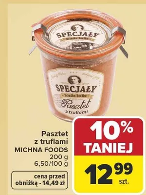 Pasztet z truflami promocja w Carrefour