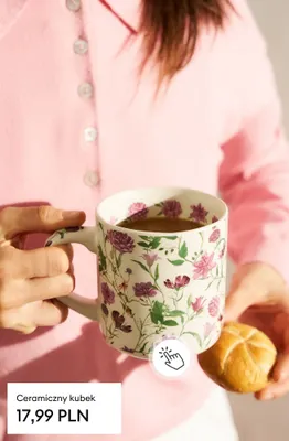 Ceramiczny kubek promocja w Sinsay