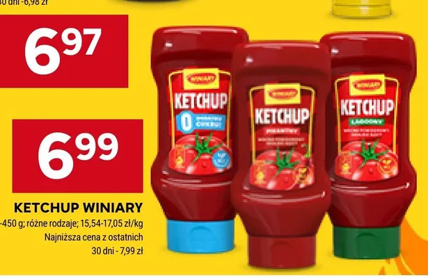 Ketchup łagodny Winiary promocja w Stokrotka