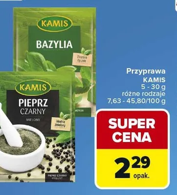 Przyprawa KAMIS promocja w Carrefour