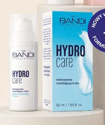 Intensywnie nawilżający krem Hydro Care Bandi promocja w Hebe