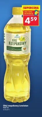 Olej rzepakowy promocja w LEWIATAN