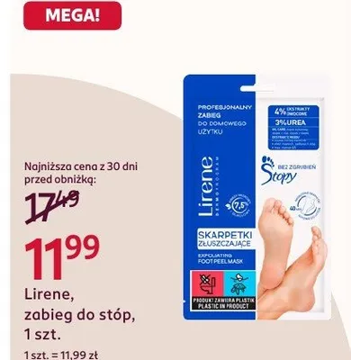 Zabieg do stóp promocja w Rossmann