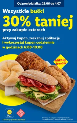 Bułka kajzerka promocja w Lidl