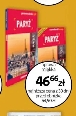Książka Paryż oprawa miękka promocja w Empik