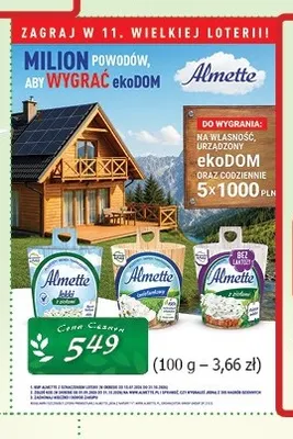 Serek Almette Hochland promocja w CEZAR Delikatesy