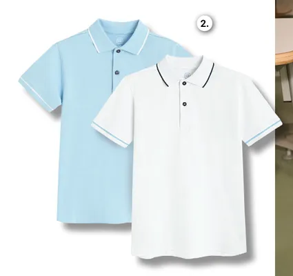 T-shirt polo dziecięcy Cool Club 2-pak promocja w Smyk