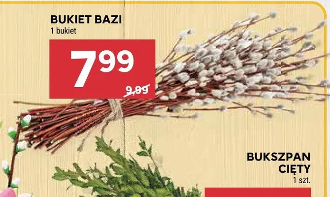 Bukiet bazi promocja w Stokrotka