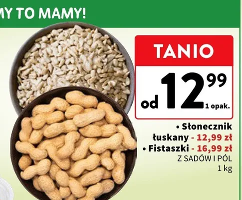 Fistaszki Z Sadów i Pól promocja w Intermarche