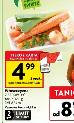Włoszczyzna promocja w Intermarche