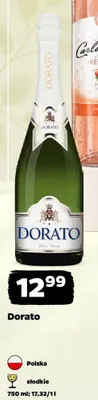 Wino Dorato słodkie promocja w Netto