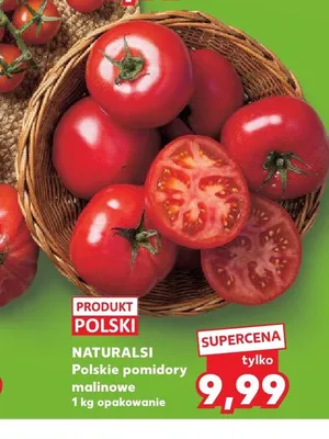 Polskie pomidory malinowe Naturalsi promocja w Kaufland