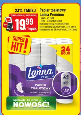 Papier toaletowy promocja w POLOmarket