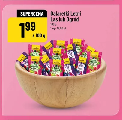 Galaretki Letni Las promocja w POLOmarket