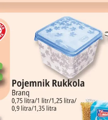 Pojemnik Rukkola Branq 0,75 l promocja w Leclerc