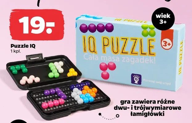 Puzzle IQ promocja w Netto