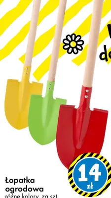 Łopatka ogrodowa promocja w Tedi